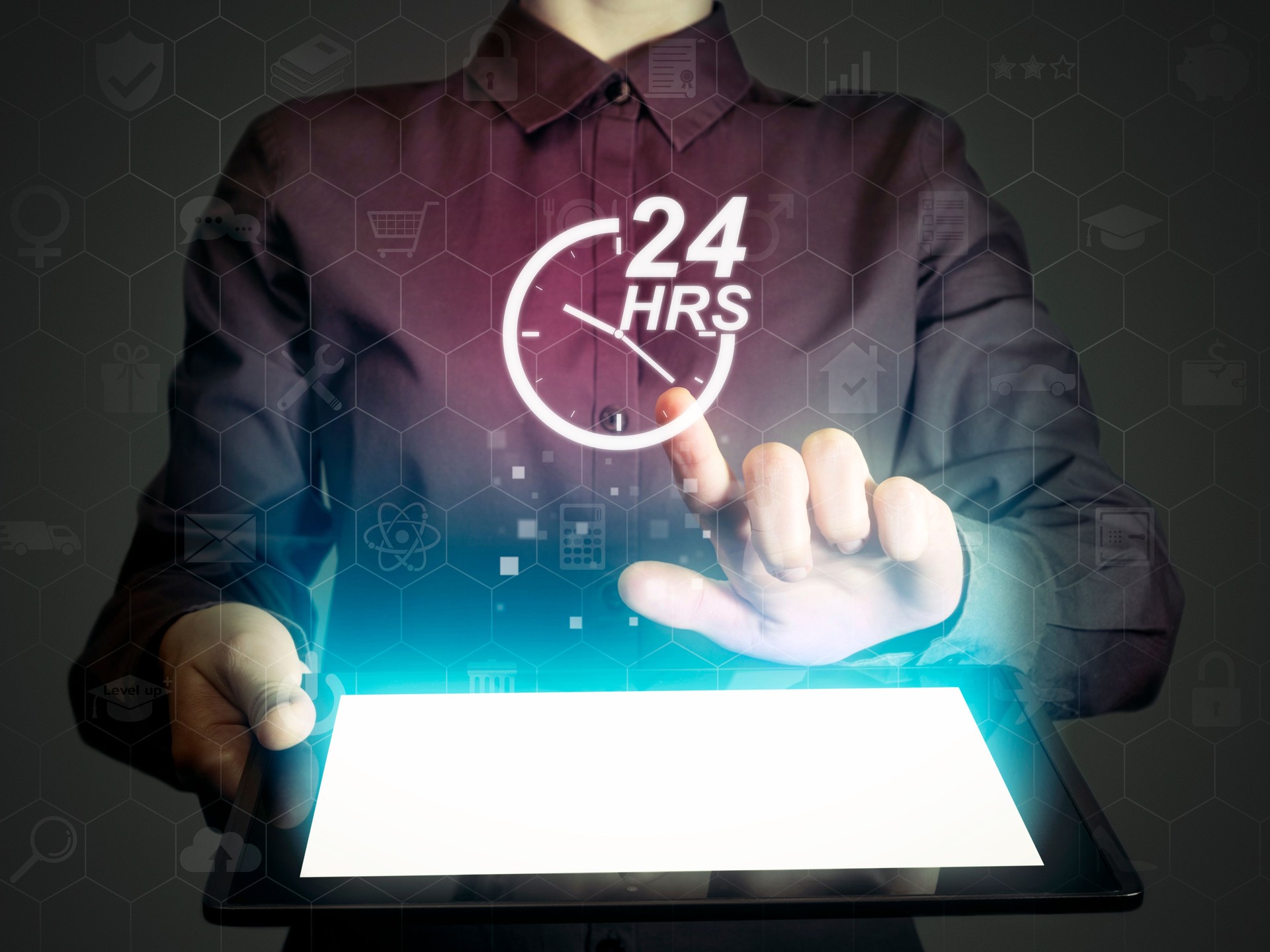 Concept of 24-hour support